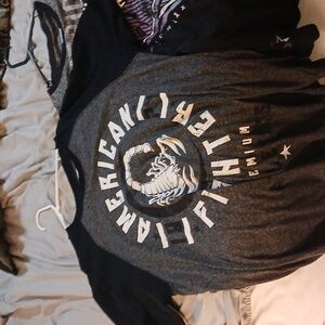 American fighter shirt